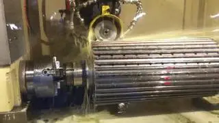CNC Helical Pelletizer Rotor Sharpening and Manufacturing