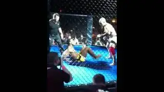 Jeremiah Dinnell MMA debut round 1