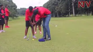 Entebbe Golf Club training school children