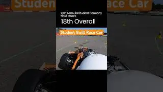 UAS Kiel at Formula Student Germany, 2021 Endurance #formulasae #formulastudent #engineering
