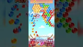 Cookie Cats Pop: Shoot bubbles - Level 7 gameplay cute bubble shoot pop precision puzzle arcade game