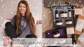EVOLVE ORGANIC BEAUTY REVIEW | Vegan Skincare You Need in 2021!