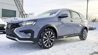 2025 LADA VESTA SW CROSS ОБЗОР. ЦВЕТ ТАЙФУН.