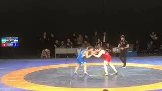 Первенство России 100 кг.:Амир Мусов (КБР) - Данзан Тюрбейев (Бурятия) г. Владикавказ