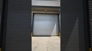 High Speed Spiral Rolling Door in Action