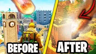 HUGE METEOR EASTER EGG To DESTROY TILTED TOWERS IN FORTNITE! (100% EXPLAINED)