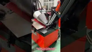 Disc Type Cone Rolling Machine for Conical Metal Forming #Rolling Machine