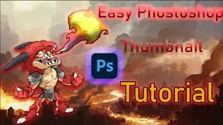 How to Make an easy Thumbnail on YouTube With Photoshop