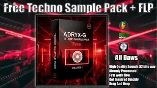 Adryx-G Techno Sample Pack vol 1 (Free Download)