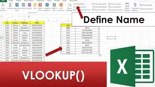 VLOOKUP with Defined Names in Excel | Easy & Efficient Lookup Tips!