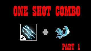 One shot combo with Electric claw + Phoenix Pt.1 I Blox Fruit