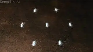 Два простых узора колам из 3*2 точек ✨ Узоры ранголи для повседневного использования ✨ Ранголи Ти...
