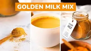Homemade Golden Milk Spice Mix (Turmeric Latte Mix) | HOW TO MAKE GOLDEN MILK