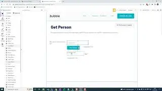 Используйте кнопку в приложении Bubble для вызова службы управления API Azure