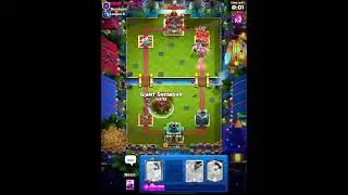 Clash Royale Hog Rider and Elite Barbarians win