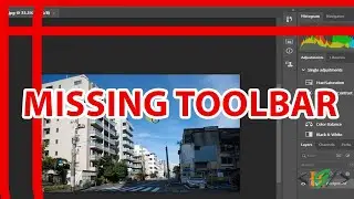 How to Fix Missing Toolbar in Adobe Photoshop | Option Bar | Tools