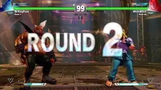 Street Fighter V High Level Ranked Matches MrKingFunk (Birdie) vs. WhiteBl4ck (Ken)