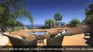 Sierra Blanca Marbella Rental villa with tennis court