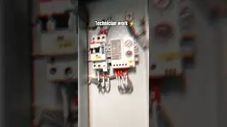 electrical panel board | wiring a breaker box | panel termination work #industrialelectrician #hvac