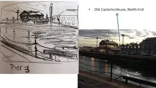 Summer Nocturne Sunset on Pier 3 photo progression tutorial