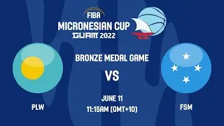 3RD PLACE: Palau v Micronesia | Full Basketball Game | FIBA Women's Micronesia Basketball Cup 2022