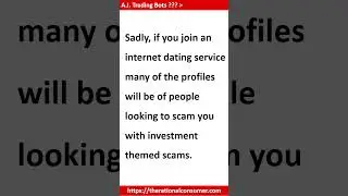 A.I. trading bot scams. #AI #artificialintelligence #cryptocurrency