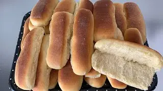 RECEITA: PÃO DE LEITE - TIPO BISNAGUINHA
