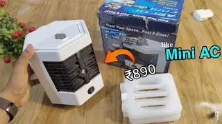 Portable mini Ac | Air Cooler Unboxing | Humidifier Air fan | portable Air Conditioner