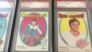 1971 Topps OPC Hockey Cards Vintage Profile of Key Cards Hall of Famers HOF