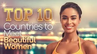 Top 10 Best Countries to Meet Stunning Women | Most Beautiful Ladies