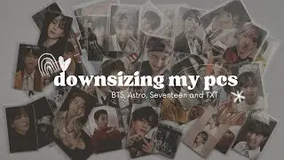 🦋 Downsizing My Photocard Collection #2 ✨ BTS, Seventeen, Astro, TXT