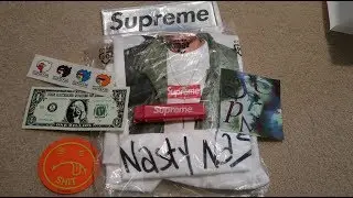 Футболка Supreme FW17 Pickup/Unboxing Week 1 Nasty Nas