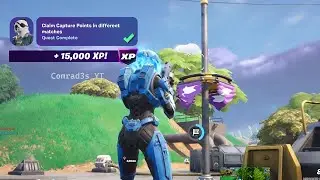 How to EASILY Claim Capture Points in different matches Fortnite
