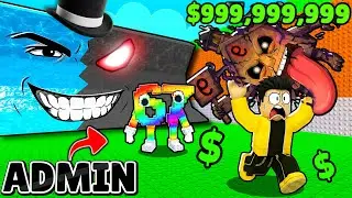 ATIVEI PODER DE ADMIN COM ROBUX INFINITO NO TSUNAMI BRAINROT - DESAFIO