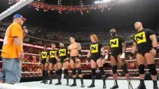 wwe  john cena joins the nexus hell in a cell 2010
