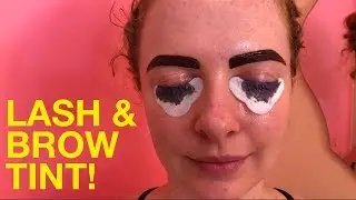 I Got a Lash & Brow Tint at Benefit!