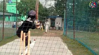Rohini Ansari Powerful Batting Practice 🔥 | Home Ground | Amtala Cricket Academy