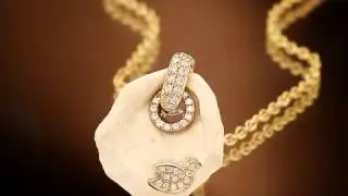 Dove Necklace Yellow Gold Pendant With Jerusalem Stone Moriah Jewelry Collection