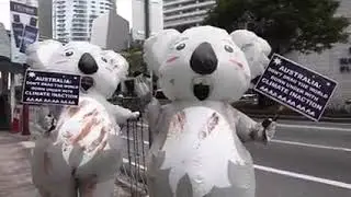 COP26 Protest at the Australian Embassy in Manila