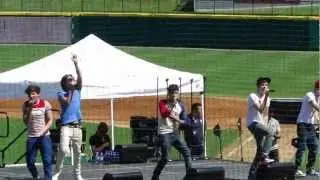 Up All Night One Direction live Dr Pepper ballpark