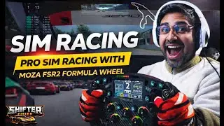 Pro Sim Racing with Moza FSR2 Formula Wheel | Shifter Chief | Realistic Gameplay 🇮🇳🌍