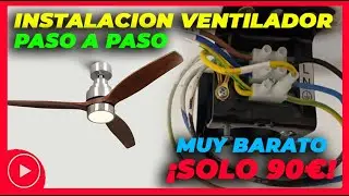 INSTALACION VENTILADOR MELLERWARE | Paso a Paso #ventilador #mellerware #barato