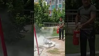 fire safety training how to use abc type fire extinguisher