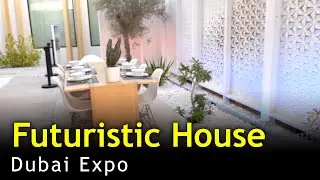 Futuristic Model house at Dubai Expo2 #modernhouse #model #house #futuristic #dubai #expo