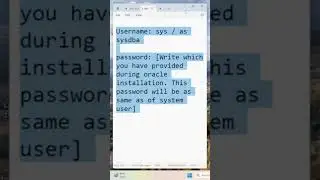 Create user & Grant User