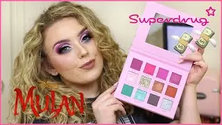SUPERDRUG X MULAN Mad Beauty Eyeshadow Palette First Impression Review | Auroreblogs