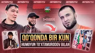 Humoyun Tohtamuradov bilan QOQONDA BIR KUN!!! #borz #khumoyun #mma