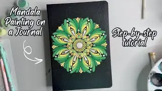 Beginner Journal Painting by Ranoo @MandalaDoc | Mandala Painting