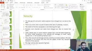 Big Data 3Vs Volume Variety Velocity / Benefits of Big Data