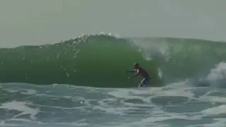 Kelly Slater's Impossible Barrel and Floater at Ocean Beach - Rip Curl Pro Search 2011